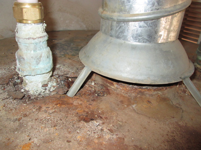 Corroded Water Heater